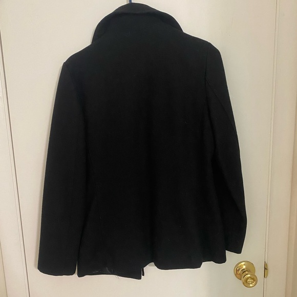 Caliber Black Outerwear Jacket XS wool blend - Picture 4 of 5